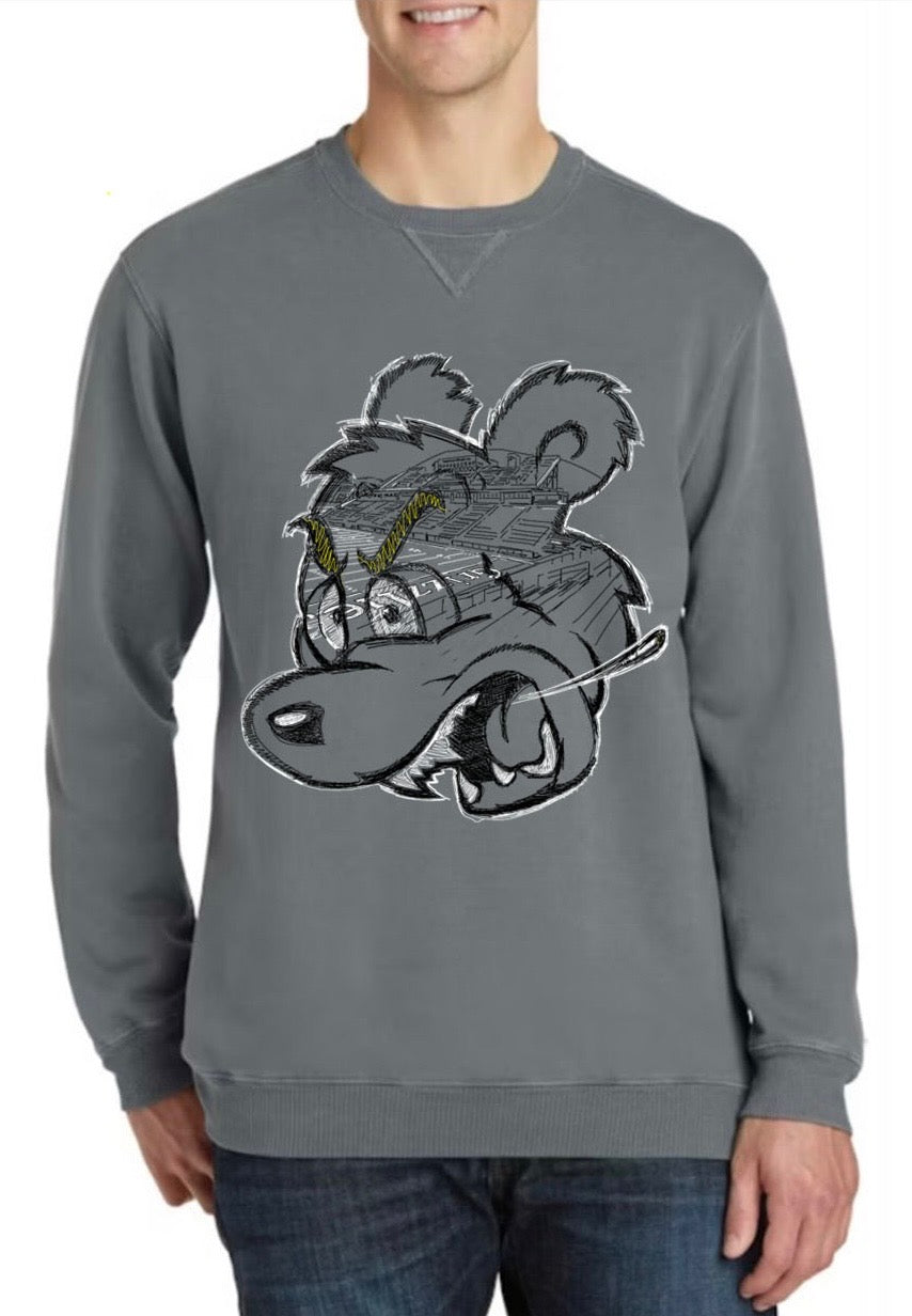 Adult Thinking About Griz Football Crew