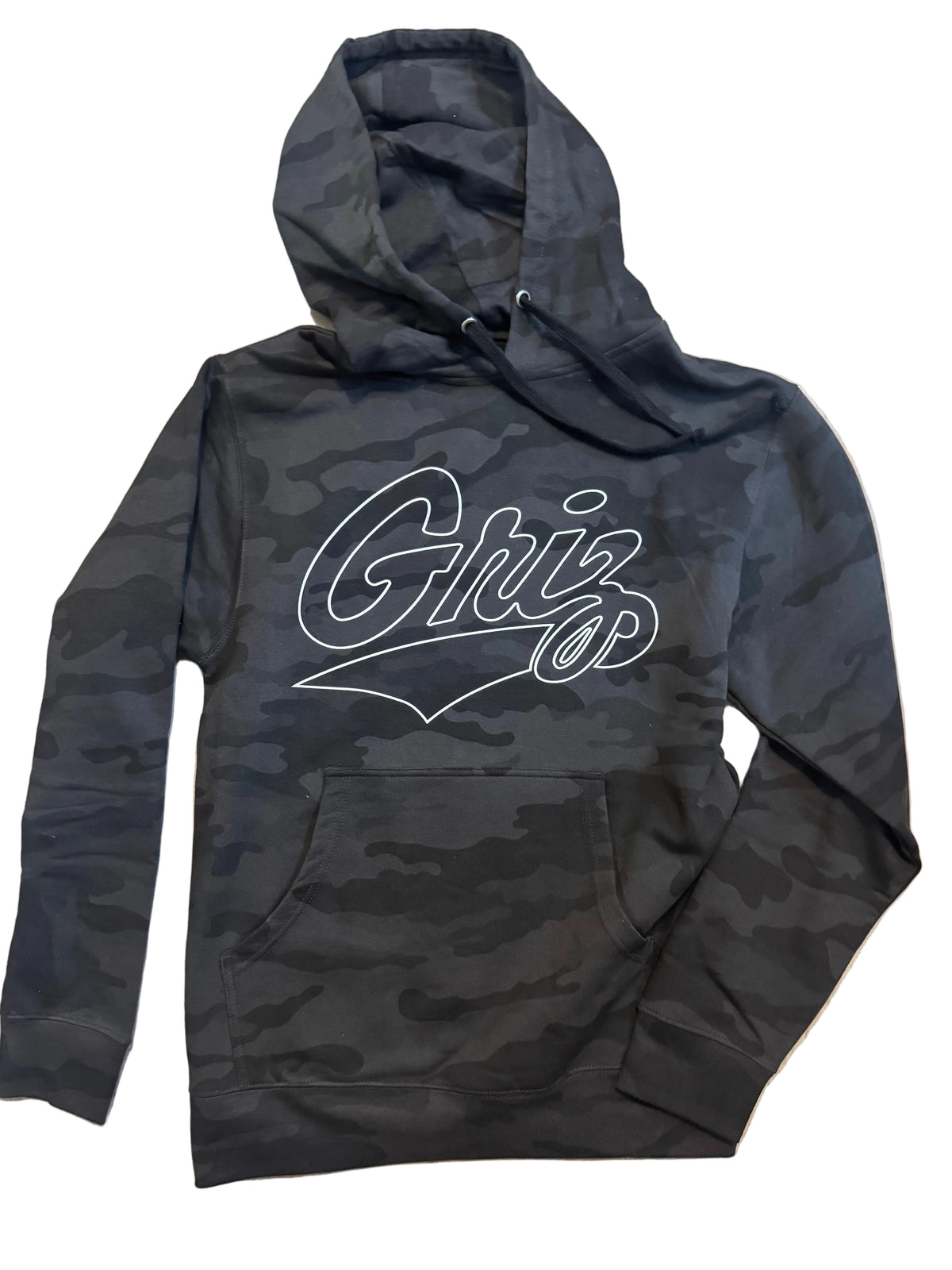 Adult Thinking About Griz Football Hooded sweatshirt