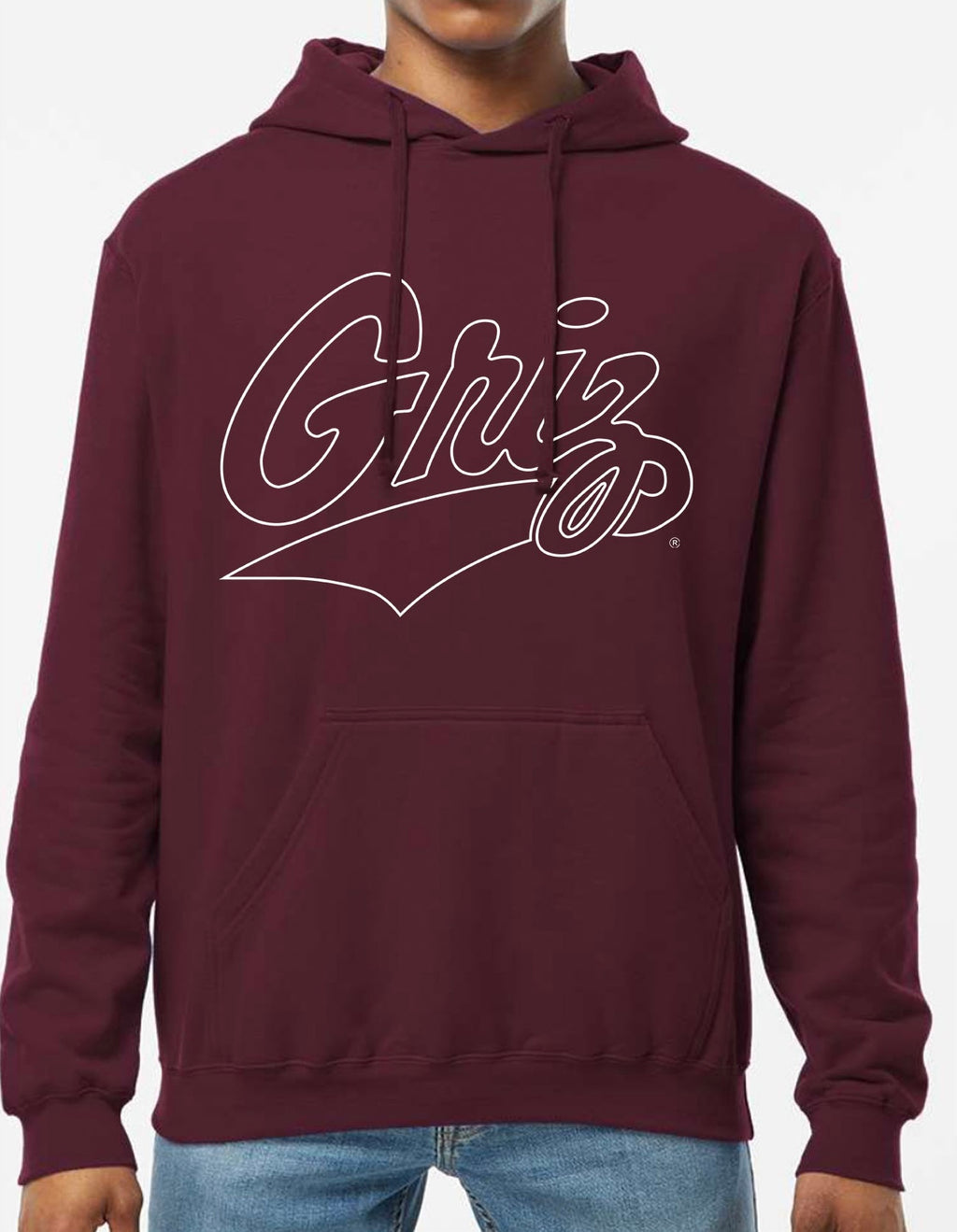 Thinking About Griz Football Hooded Sweatshirt