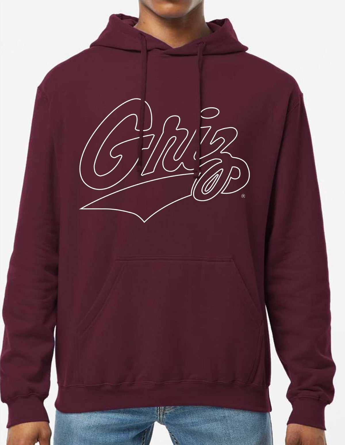 Thinking About Griz Football Hooded Sweatshirt